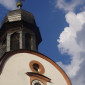 Turm der Barockkirche in Eckarts