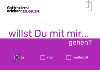 Gottesdienst erleben am 22.9.2024