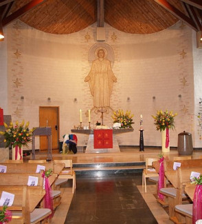 Friedenskirche Bad Brückenau Innenansicht