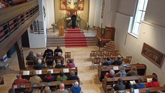 Gottesdienst in der Auferstehungskirche   