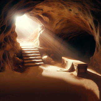 Ostern Grab Auferstehung 